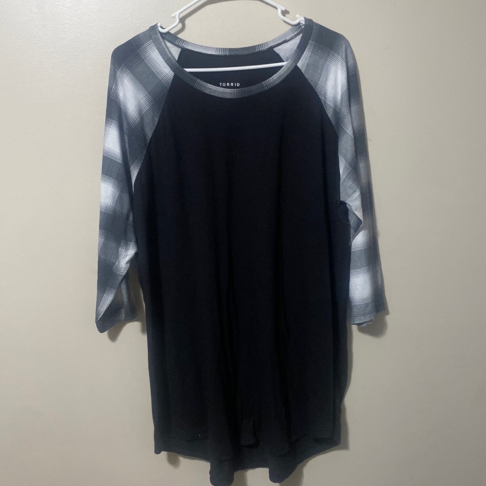 Torrid Baseball Style Tee
